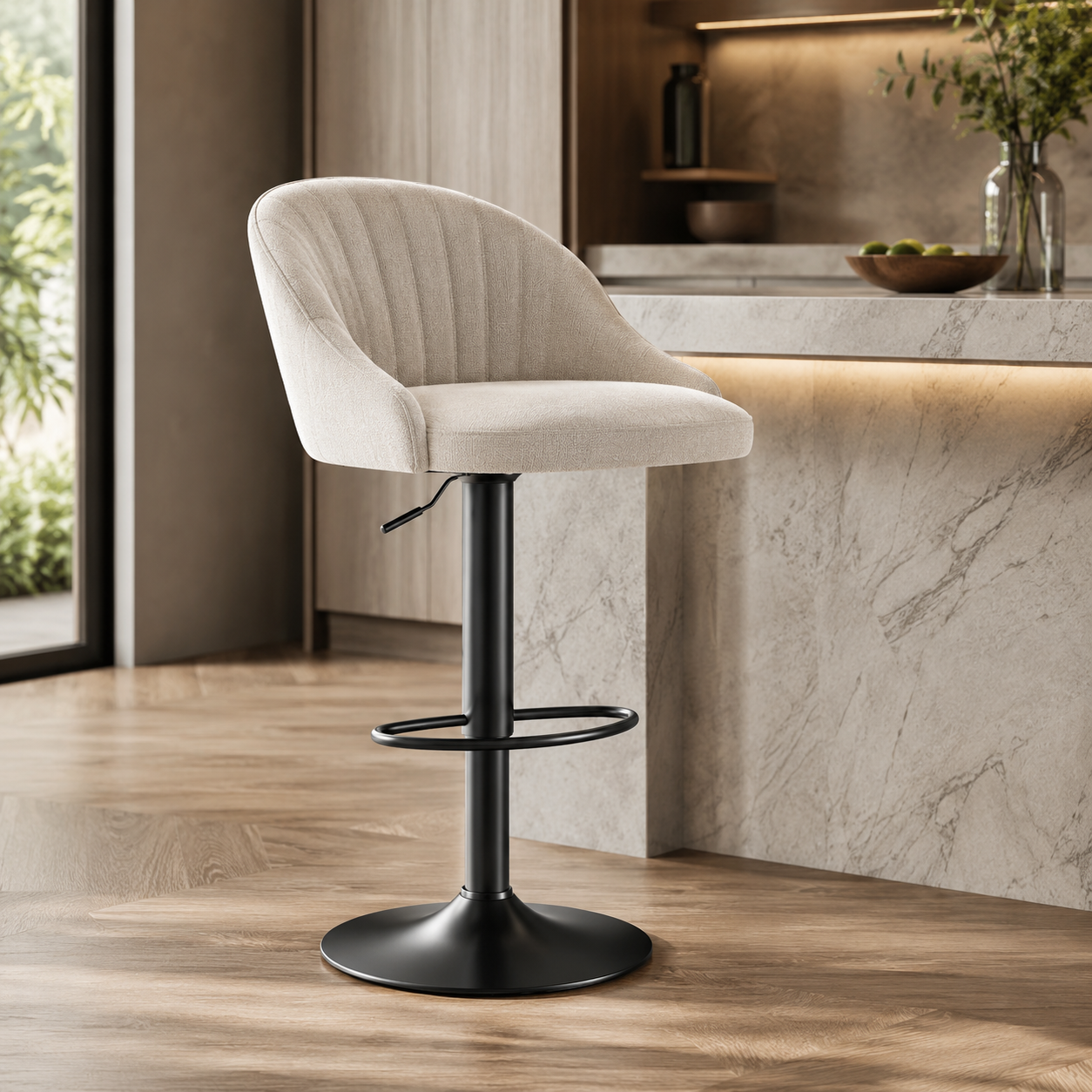 Tabouret de bar réglable