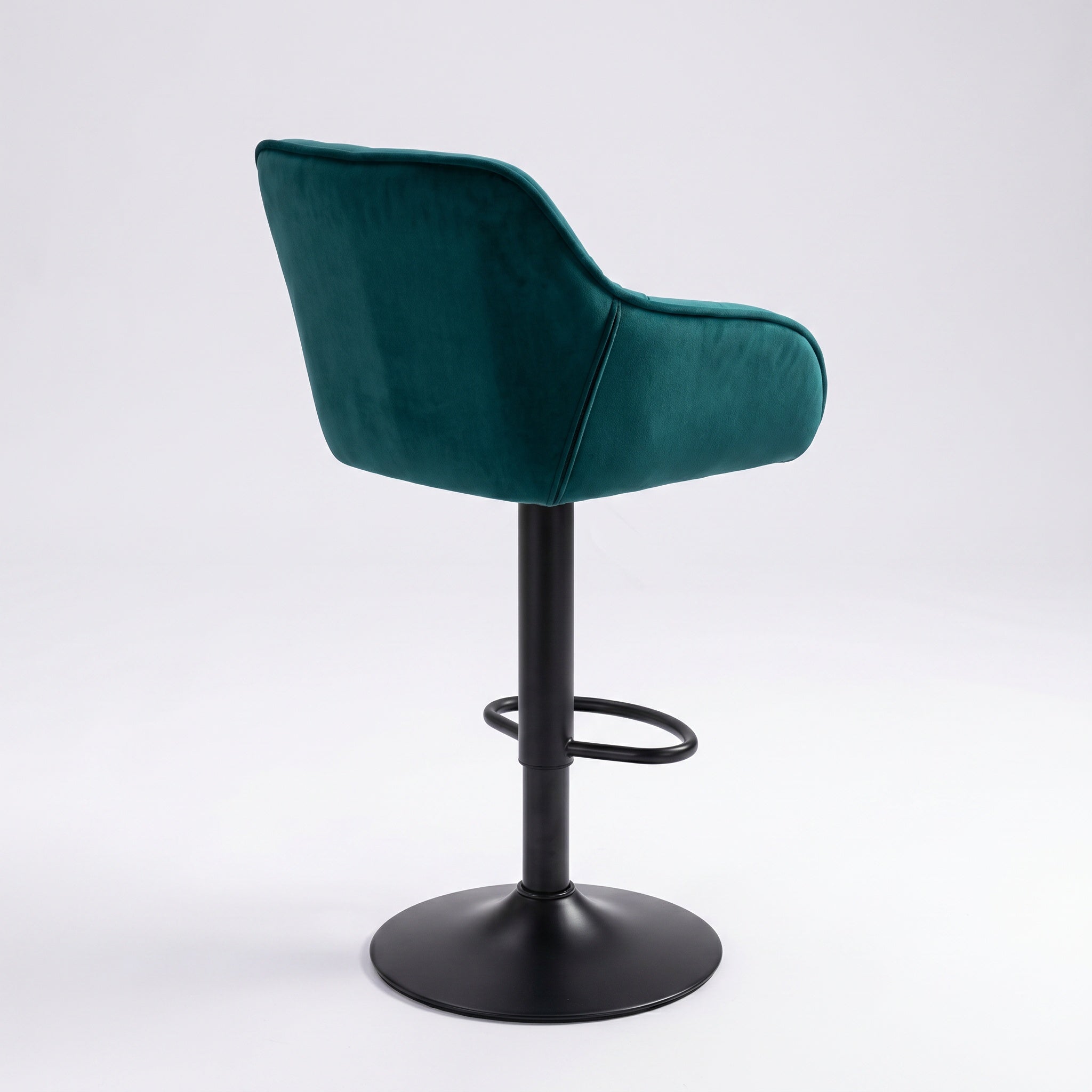 Tabourets de Bar Velours Émeraude - Mayfair (Lot de 2)