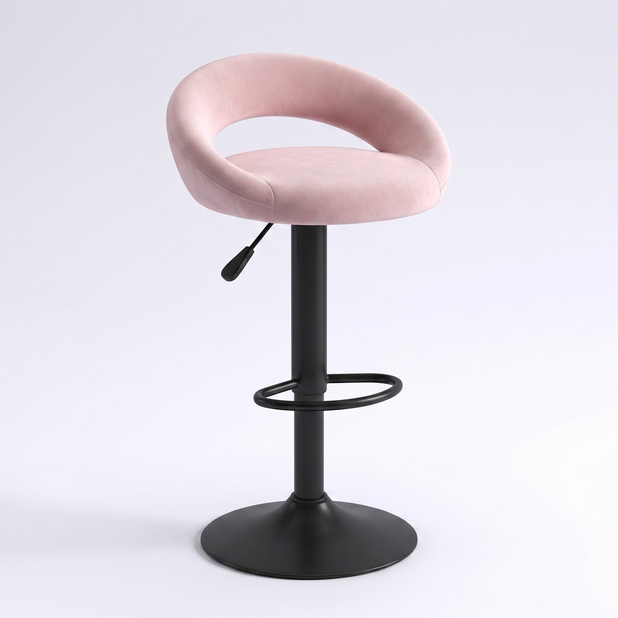 Tabourets de bar Velours - Fidji  (Lot de 2)