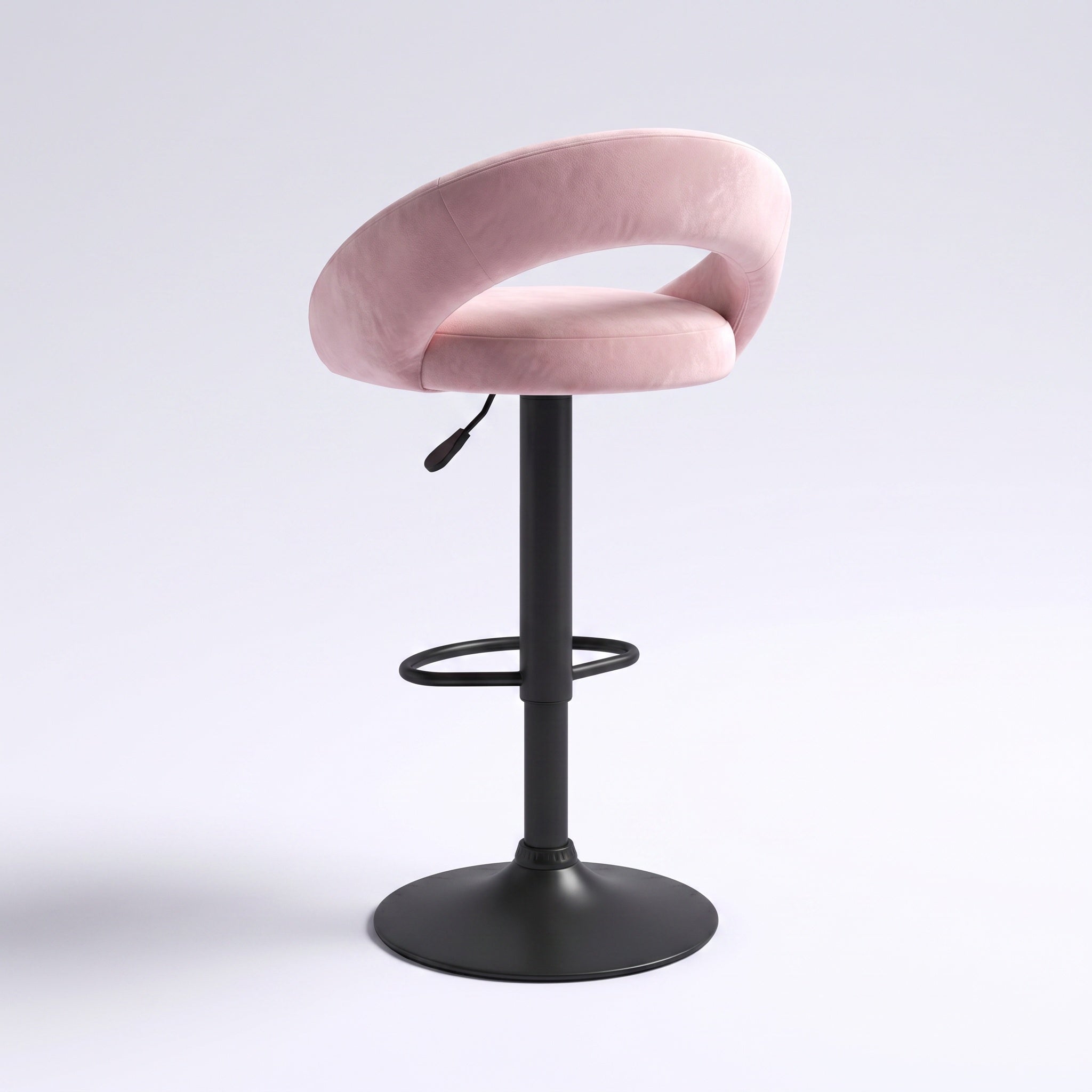 Tabourets de bar Velours - Fidji  (Lot de 2)